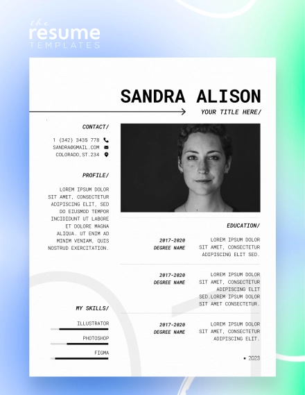 Free Minimalist White Beautiful Resume Template in Google Docs and Word